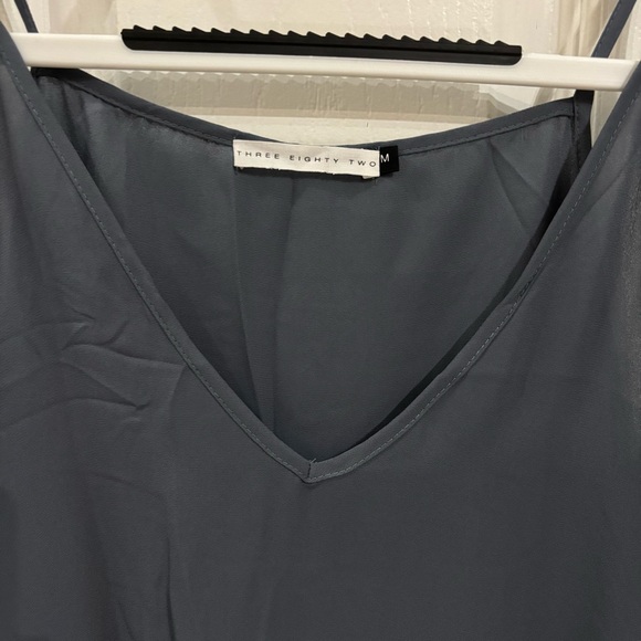 Revolve Three Eighty Two Gray Women's Camisole Top - Picture 4 of 8